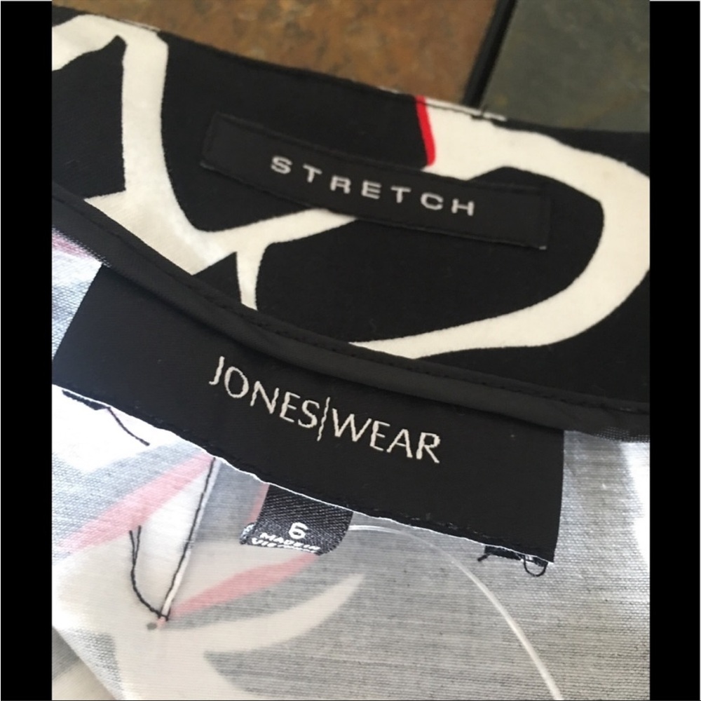 Jones Wear San Lucidio Black Floral Print Skirt - Picture 4 of 5